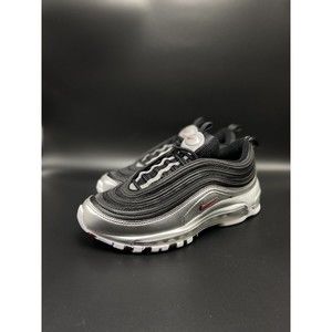 Nike Air Max 97‎ Men’s 5 Women’s 6.5 Silver Bullet Black Shoes AT5458-001 NEW